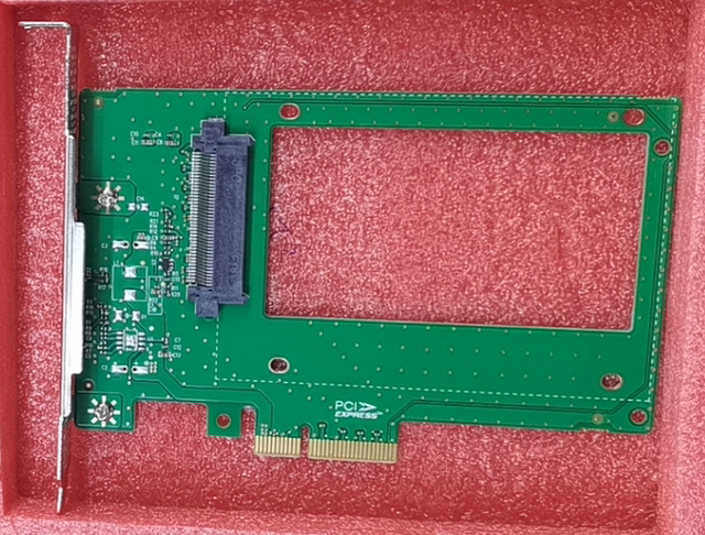 U.2 to Pcie Power-Free New U2 Adapter Card Ssd Solid State Drive to Pcie Adapter Card Nvme