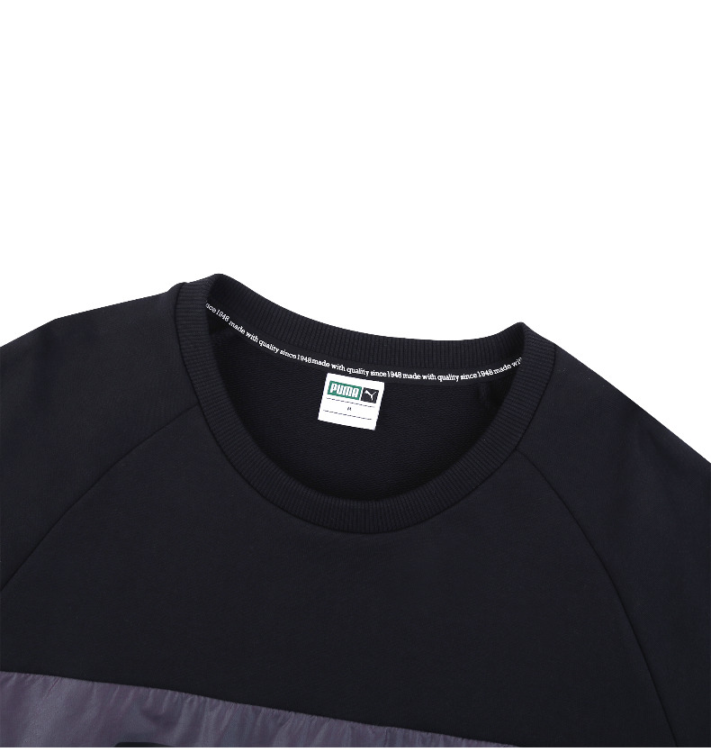 PUMA Hummer Official Áo len cổ tròn nam Colorblock 573679 - Thể thao lông cừu / jumper áo hoodie gucci