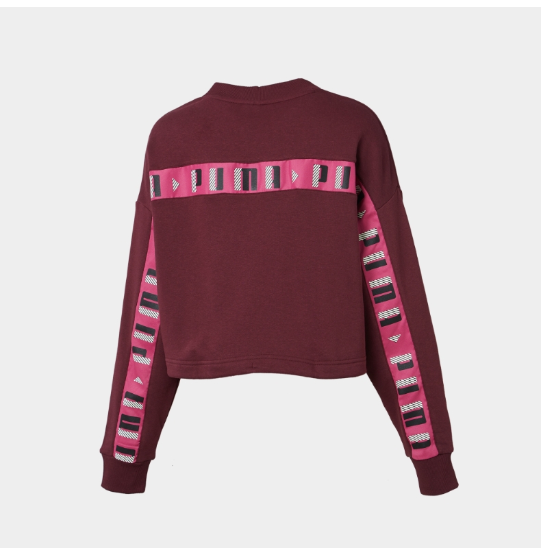 PUMA Hummer Áo cổ áo nữ chính thức nổi loạn 578338 - Thể thao lông cừu / jumper áo nỉ nam có mũ
