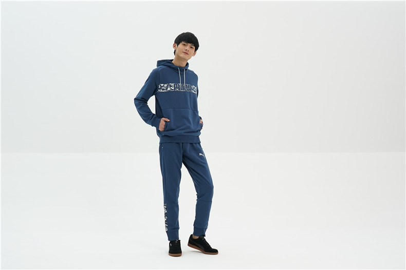 PUMA Hummer chính thức cho nam áo hoodie Active Active 851802 - Thể thao lông cừu / jumper áo hoodie nữ màu đen