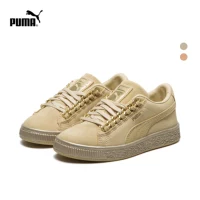 PUMA Hummer chính thức xác thực Trẻ em cắt thấp giày thể thao cổ điển retro SUEDE 366666 - Dép / giày thường giày le coq sportif