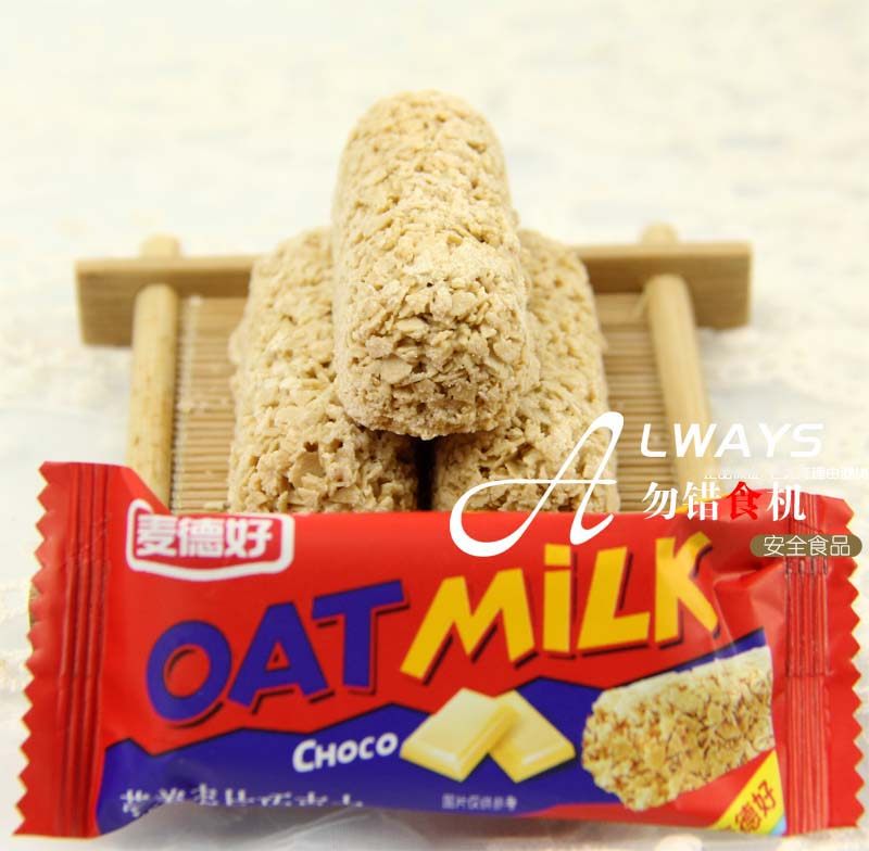 Happy Candy Maid Good Oatmeal Chocolate Bar Casual Snacks Cocoa Butter Grain Oatmeal FCL 5kg