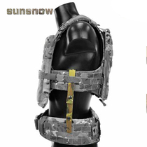 (sun snow making CP StKSS AVS waist seal vest connection with carbon fiber board tactical accessories day snow