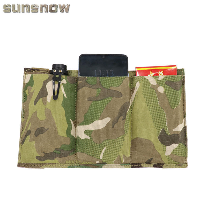 (Solar Snowy) Blue Force Gear elastic triple tool set to import camouflay elastic band