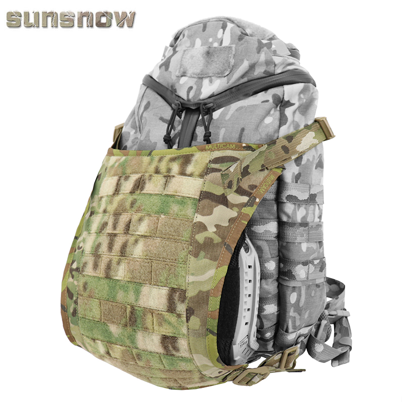 (Sun Snow) tactical backpack double-sided hanging pocket kangaroo warehouse MOLLE expansion board camouflage Jasmine hanging board