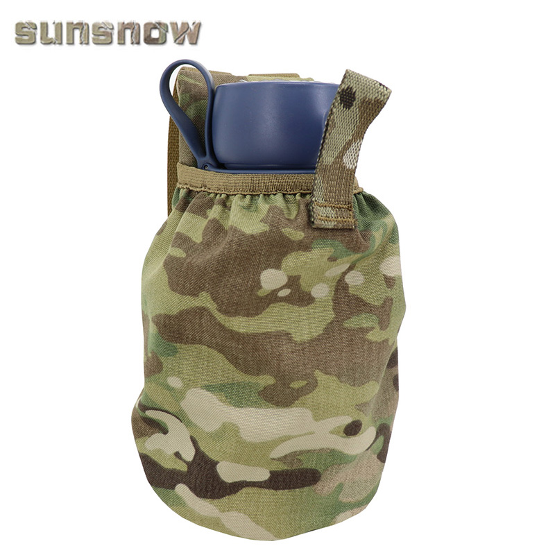 (Sun Snow) Extended Water Cup Cover EX Bottle Pocket Tactical Water Bottle Bag Imported Fabric