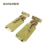 太阳雪 Molle快拆扣 avs侧围三联排 转接适配组件Wargame战术背心