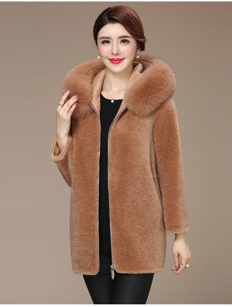 Manteau de fourrure femme - Ref 3172279 Image 15