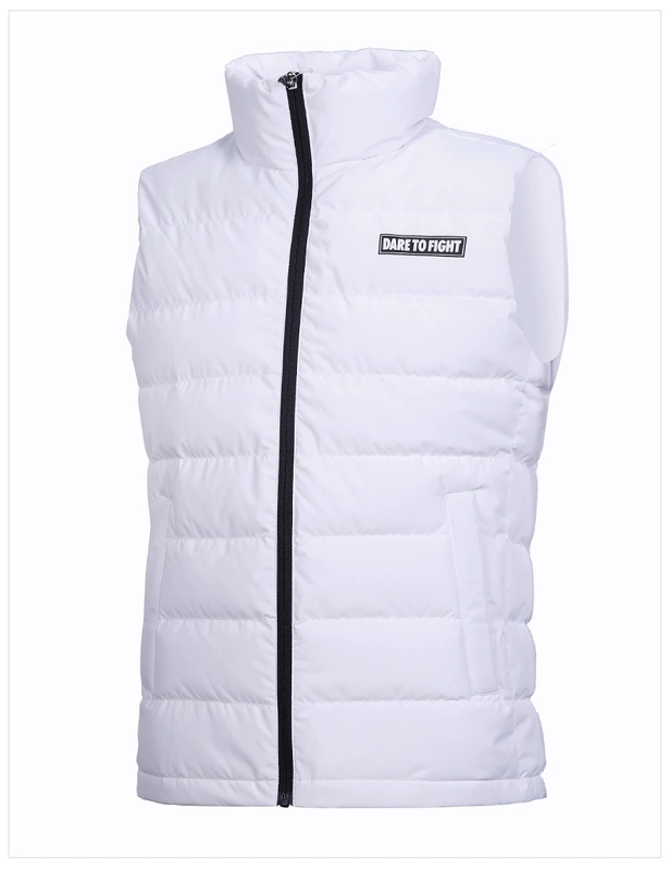 Anta down jacket nam vest chính hãng 2018 thu đông mới cộng với nhung dày chống gió ấm áp áo khoác thể thao giản dị áo phao bé trai