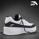 ANTA Men's Shoes Summer Sports Shoes Black and White Panda Versatile Men's Heightening Casual Shoes Thick-soled Waterproof Running Shoes