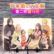 Naruto Shippuden Hirohito transfer around Naruto hinata Uchiha Sasuke Kakashi animation lithographs