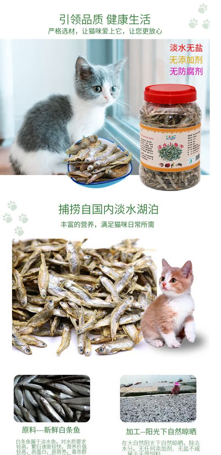 Mèo Ăn vặt Lợn Mũi Rùa Nước ngọt Cá nhỏ Muối khô Muối Canxi Mùi mặn Rùa Thú cưng Thức ăn Rùa thức ăn mèo con