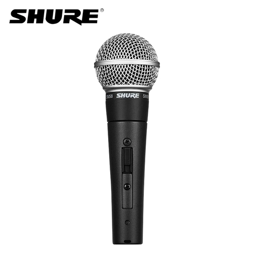 Shure Shure sm58s профессиональный динамический микрофон для живого выступления дома караоке пение проводной микрофон sm58