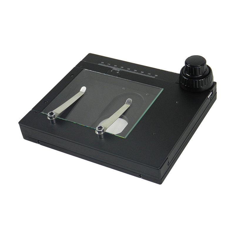 Microscope Mobile Platform XY Mobile Platform Single Cylinder Body Vision Measurement Microscope Special Platform
