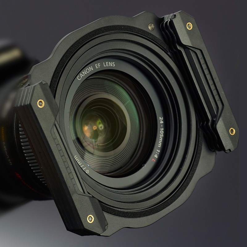 Tianliguang 100mm square insert filter bracket X100A Laowa 12mm F2 8 adapter ring bracket