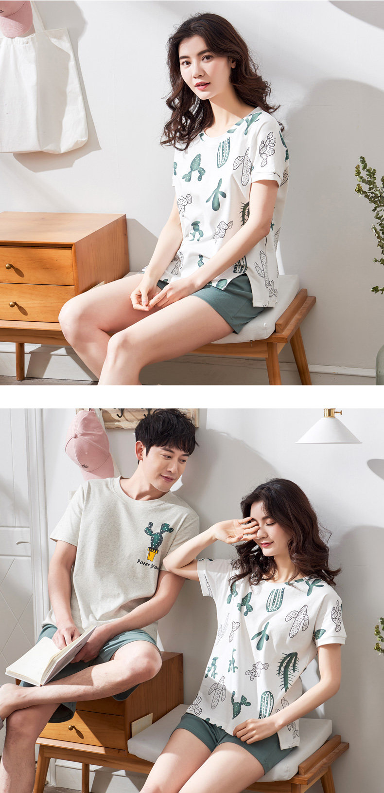 Pyjama mixte en Coton à manches longues - Ref 3005699 Image 16