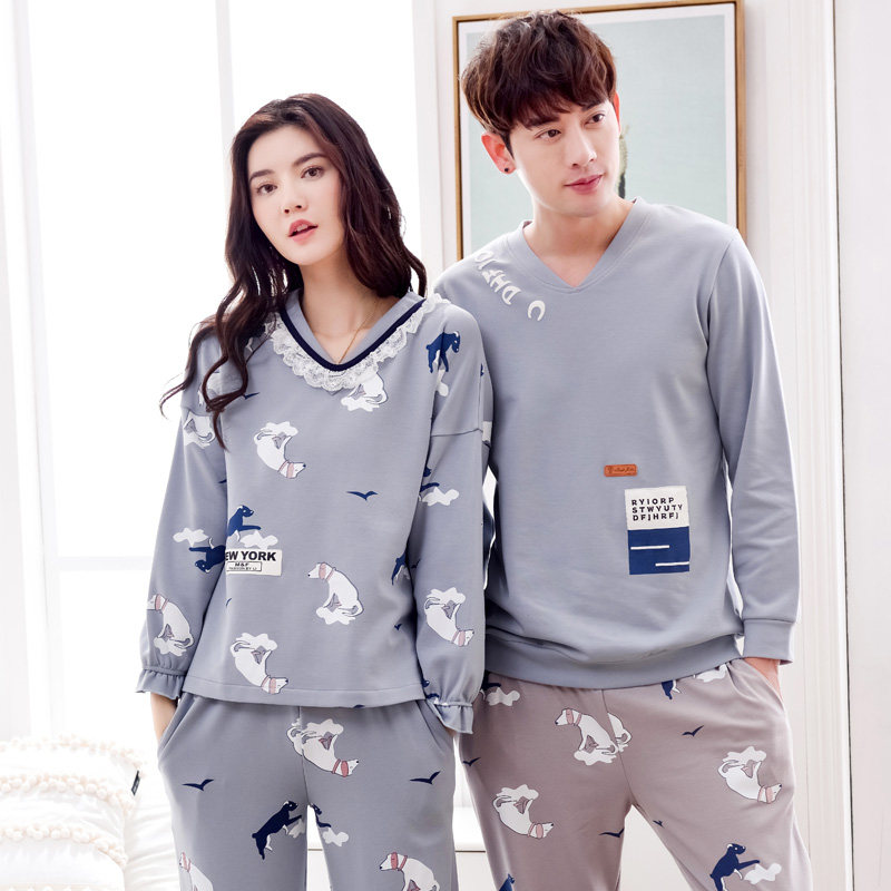 Pyjama mixte en Coton à manches longues - Ref 3004691 Image 4