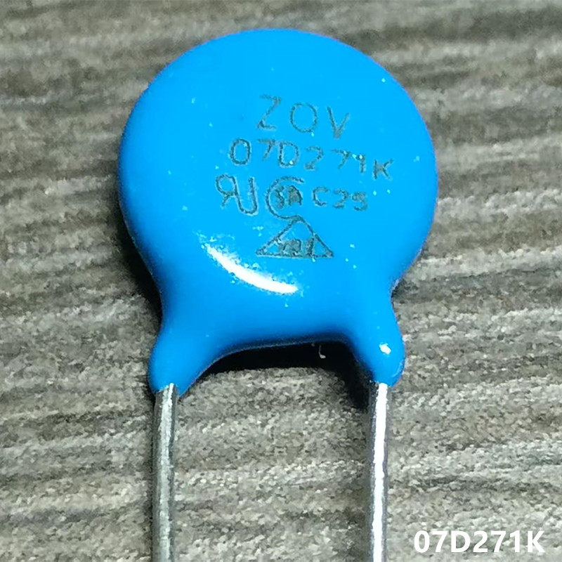 日本110V电器电饭锅保护电阻 压敏电阻ZOV 07D271K 7mm 270V 20只