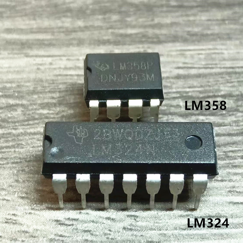电动车充电器次级常用芯片 LM358 LM324 直插运算放大器 20只