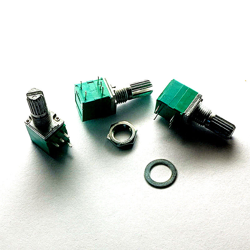 Xianke and other singing machines use 09 type 10K B10K B103 switch potentiometer shaft length 15mm with switch