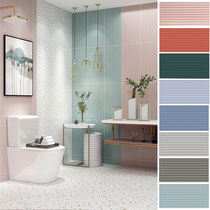 Wavy Macaroon Wall Tile 300*600 Restaurant Color Concave-Convex Net Red Tile Toilet Background Wall Tile