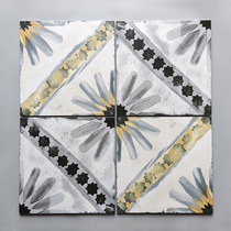 Old oil painting small flower tiles 300) famous bar retro art non-slip floor tiles porch background flower wall tiles