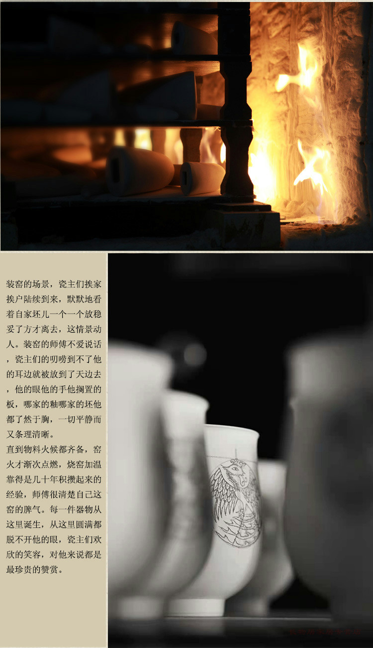 Offered home - cooked at flavour hand - made bucket CaiTuan dragon group chicken cup of archaize of jingdezhen ceramic tea set master sample tea cup in hand