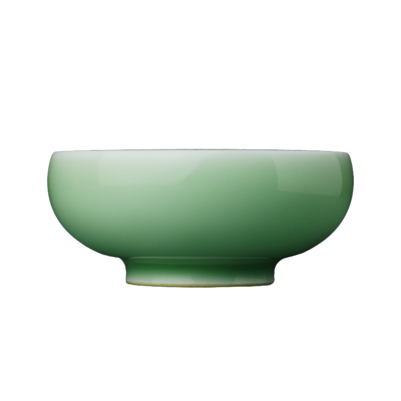Offered home - cooked ju long up controller yongzheng blue glaze color bucket deer cup of jingdezhen manual hand - made master cup tea set
