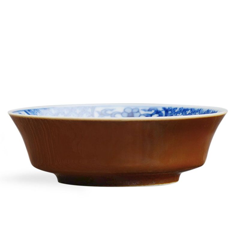 Offered home - cooked at flavour sauce glaze in jingdezhen blue and white lion ball saucer checking archaize ceramic tea set