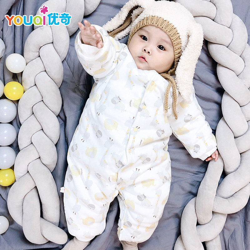 Baby Even body cotton clothes Winter Cavet Thickened Newborn Toddler Cotton Clothing Outside Wearing Khaclothes Warm Baby Winter Clothes
