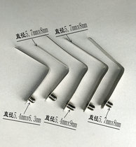6mm solid single-head v-shaped spring spring buckle snap pinball tube telescopic positioning spring spring steel sheet