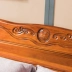 Trung Quốc master bedroom cao cấp giường gỗ tếch hiện đại giường nhỏ gọn tất cả gỗ kép 1,8 / 1,5 m - Giường giường trẻ em Giường