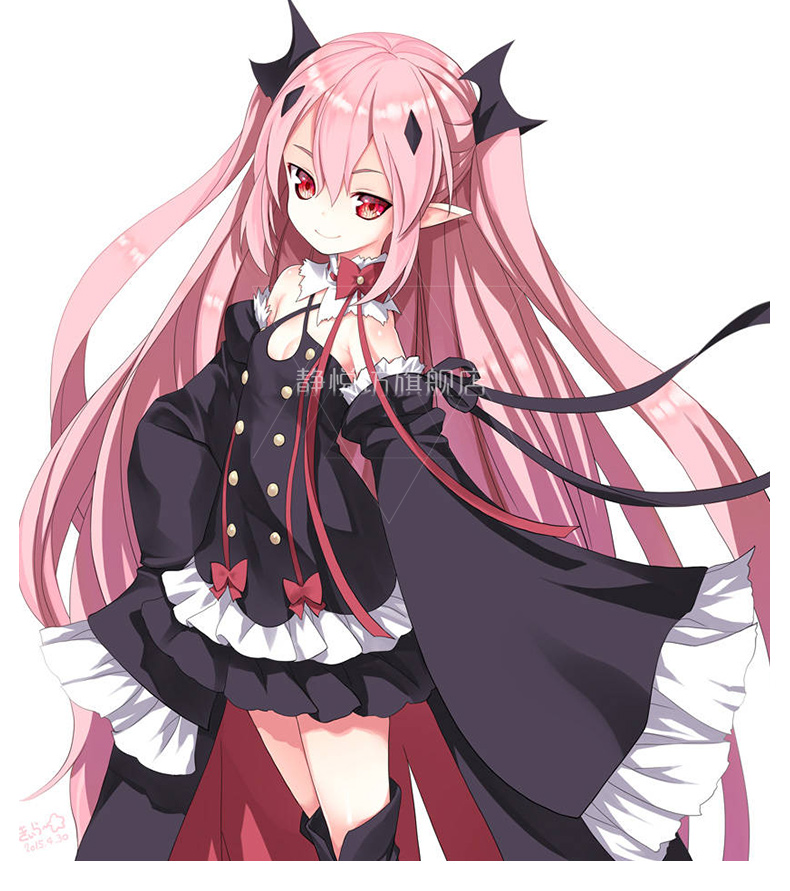 Sự kết thúc của các thiên thần rực rỡ Cruzuru COS trang phục cosplay ma cà rồng chọn Pepsi Gothic Queen cosplay halloween