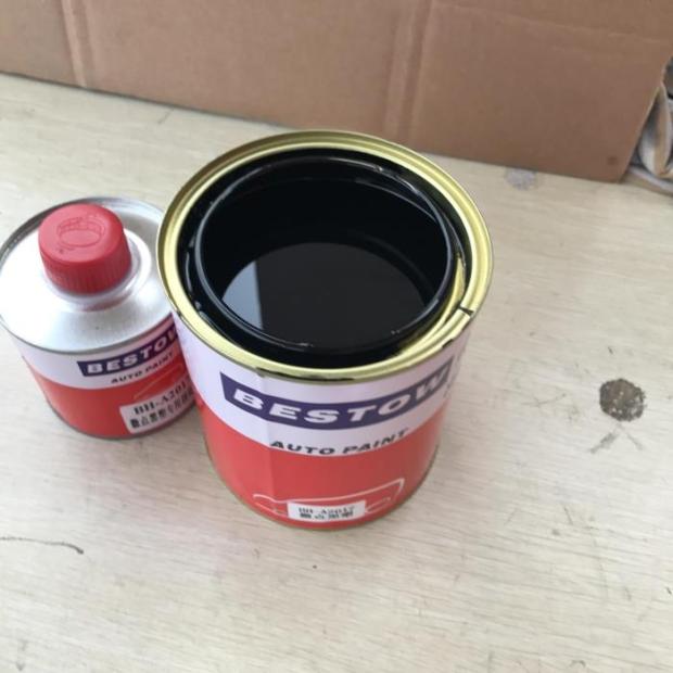 SprinkPoint Black Plastic Paint Matt Black Paint Auto Insurance Lever Wheel Brow With a special curing agent