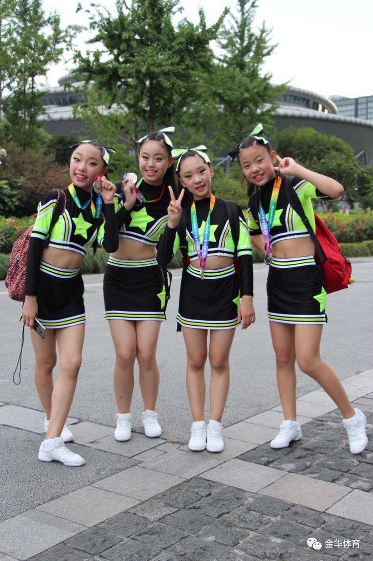 Children's cheerleading competition clothing female football baby cheerleading team uniform custom-made flower ball performance clothing jazz dance