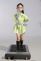 Girls catwalk fashion clothing childrens jazz dance costumes fashion model runway street dance clothing child model girl performance