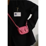 MBSQHNA Маленькая небольшая дизайнерская розовая сумка через плечо, наушники, помада, премиум класс, широкая цветовая палитра