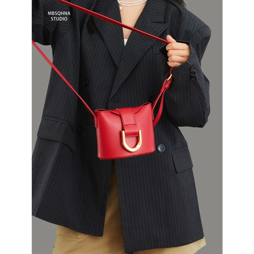 MBSQHNA Небольшая дизайнерская модная универсальная сумка через плечо, коллекция 2022, премиум класс