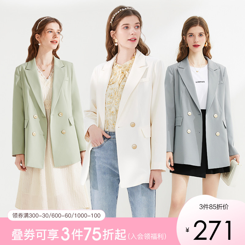 Also Valley Design Sensation Small Suit Jacket Woman 2022 Chundress New work clothes Commuter West Clothing Temperament Casual Blouse