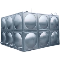Chengdu customizes water tanks of various specifications 304 stainless steel cold water tank 201 round cold water tank fire water tank