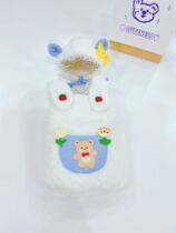 Original handmade custom dog cat pet clothes lamb velvet cute bear warm autumn and winter vest pony