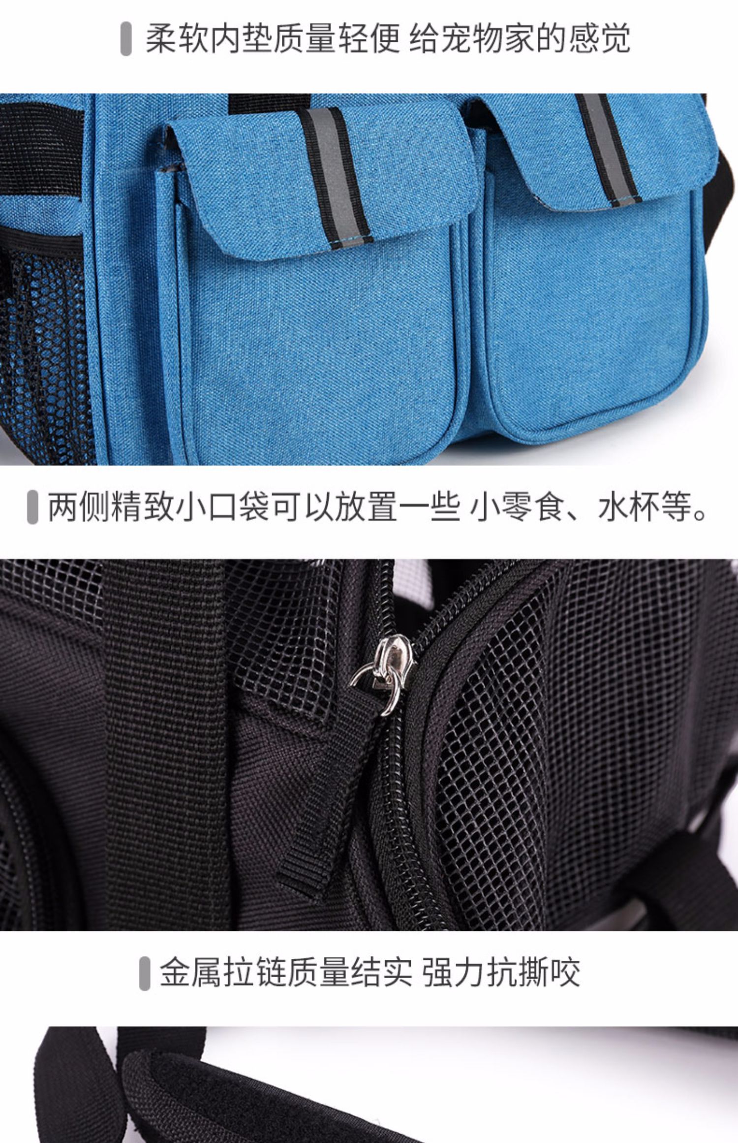 Petcomer 派 马马 ra ba lô xách tay cho mèo du lịch túi du lịch mùa xuân và mùa hè - Cat / Dog hàng ngày Neccessities bình nước treo chuồng