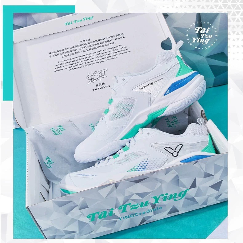 Victor Victory P9200Tty Nlite Badminton Shoes Daiziying Professional Men and Women Stable and Anti-Torsion