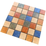 Античный ретро-цветный керамический мозаичный бассейн с рыбной пруд Ванная комната Анти-скользкая настенная плитка на открытом воздухе балкон потолок