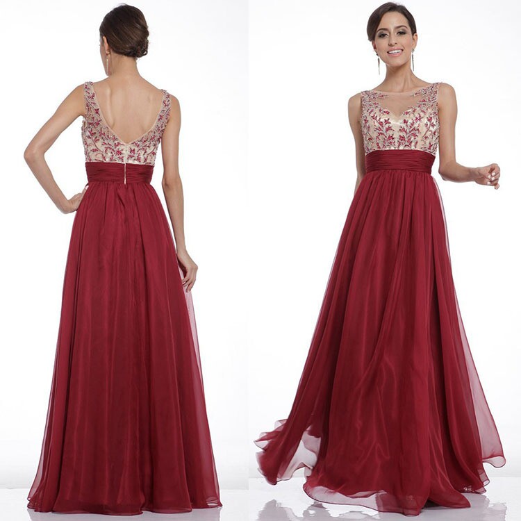cocktail long dress for wedding