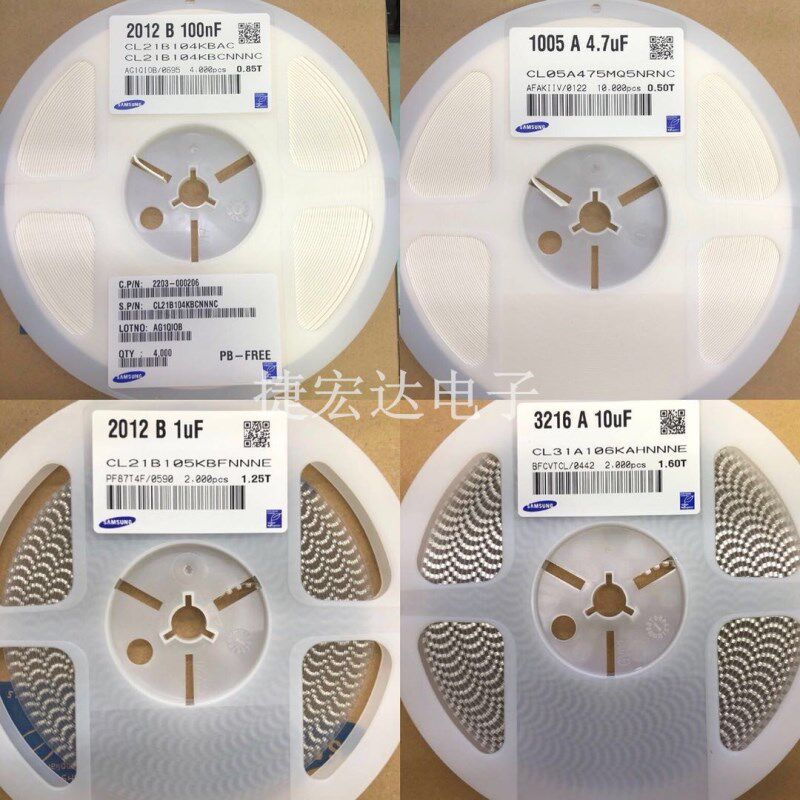 SMD Capacitor CL05B102KB5NNNC 0402 102K 1NF 1000P 50V