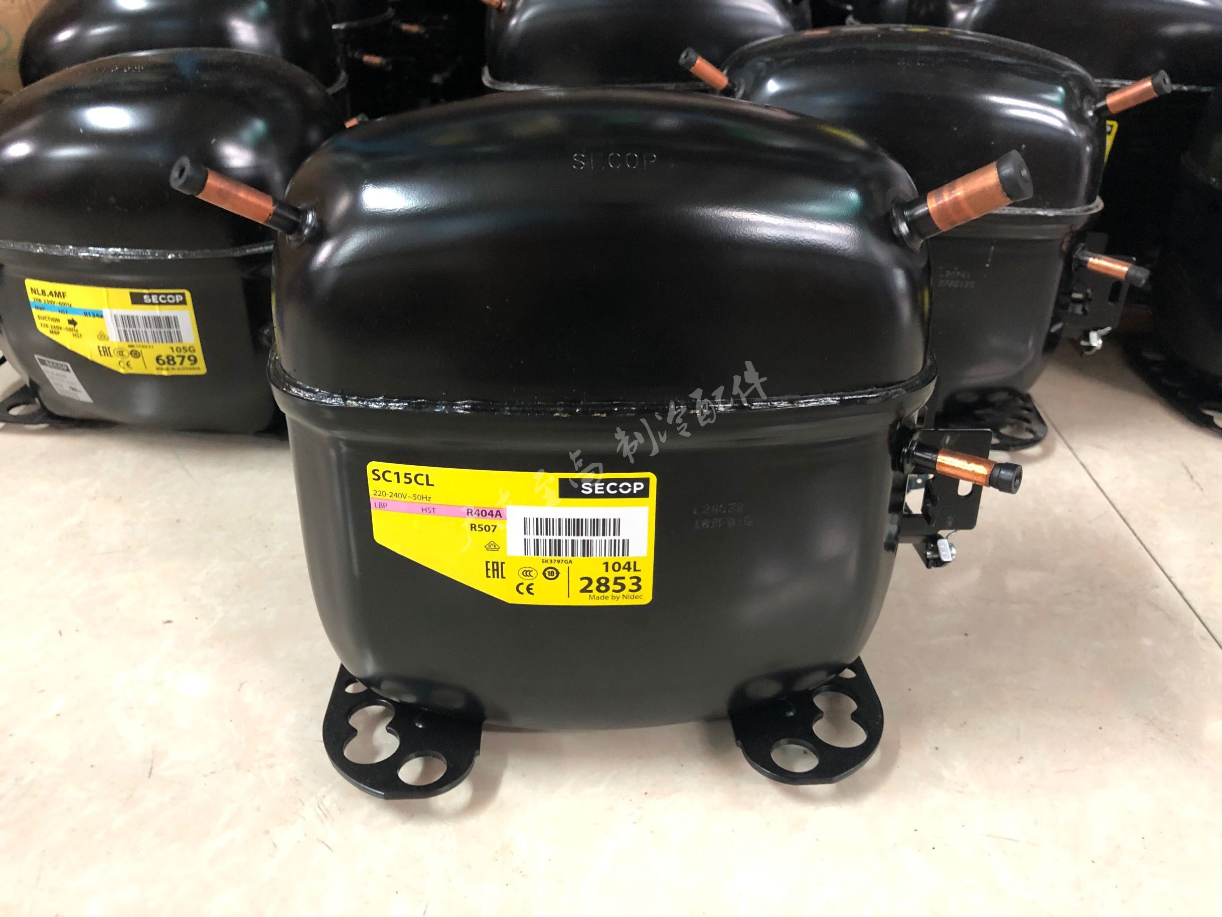 100% new original SECOP Cisco SCL compressor R404A 495W