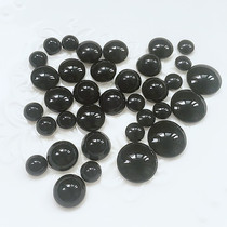 DIY Cartoon Doll Man Puppet Wool Felt Animal Specimen Glass Eyeball Eyeball Eyewear Full Black