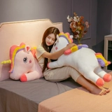 Плюшевая игрушка, тряпичная кукла, милая подушка для сна, единорог