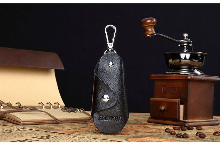 Eden Paul Key Pack 2018 Xe nam Remote Key Bag Women Leather Keychain Key Bag ví móc khóa giá rẻ